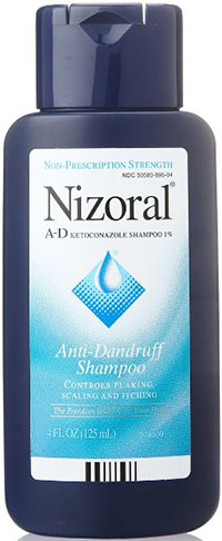 6. Nizoral Anti-Dandruff Shampoo, 4 oz