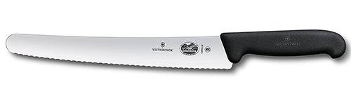 1. Victorinox 10.25 Inch Serrated Bread Knife with Fibrox Handle, 47547
