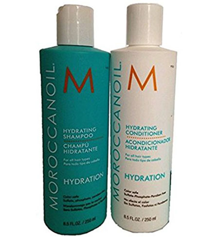 6. Moroccan oil hydrating shampoo plus conditioner