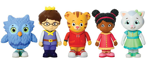 1. Daniel Tiger's Neighborhood Friends Figures Set