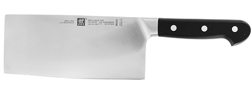 7. Zwilling J.A. Henckels Zwilling Pro Cleaver 38419-183, 7.