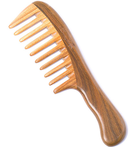 6. Breezelike Sandalwood Hair Comb