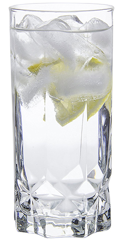 3. Glacier Highball Water/Beverage Glasses