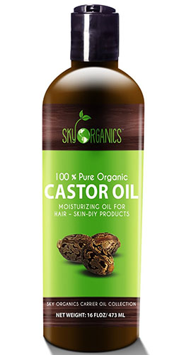 3. Organic Castor Oil by Sky Organics 
