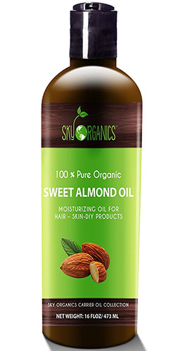 8. Sweet Almond Oil by Sky Organics 