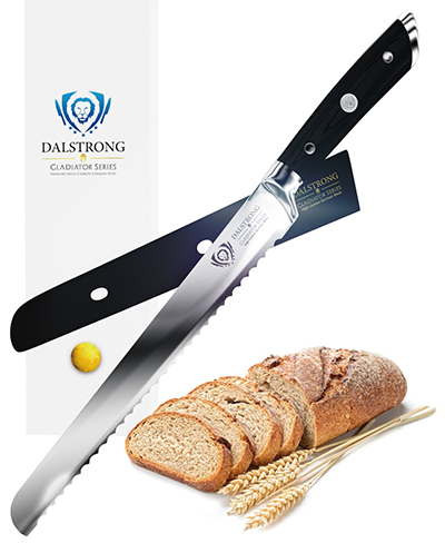 7. DALSTRONG Bread Knife - Gladiator Series - German HC Steel