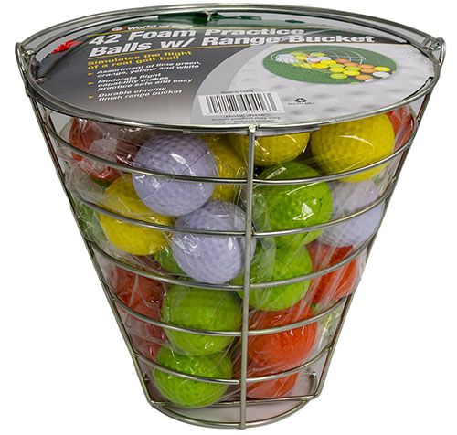 3. Shag assorted brands and models golf practice balls (96 ball packs)