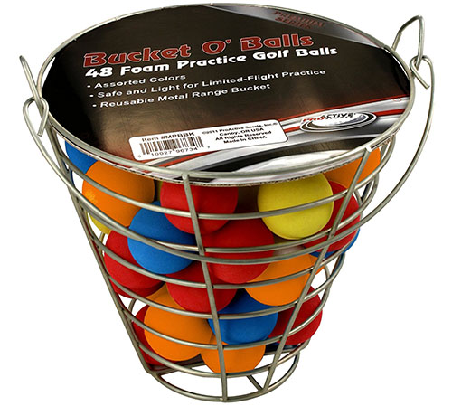 2. Jet world of golf practice balls (42 multi colored balls)