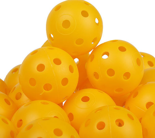 6. Andux 100 golf plastic practice balls
