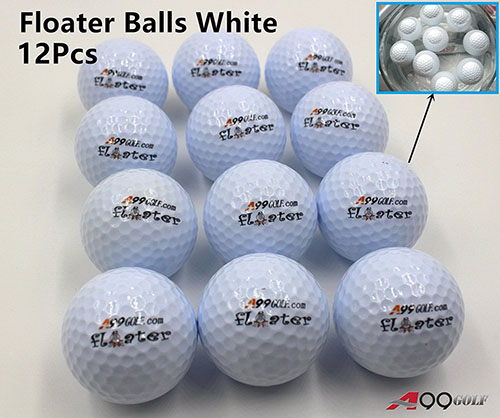 3. A99 Floating Golf Ball Floater Float Water Range 12pcs White New