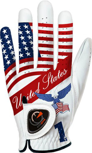 7. easyglove FLAG_USA-1 Men's Golf Glove