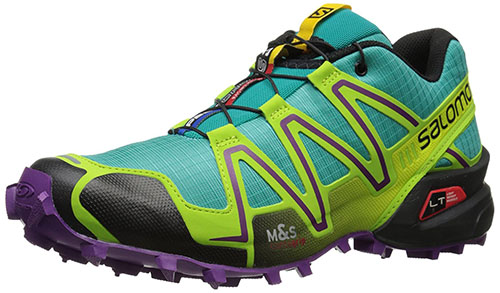 3. Salomon Women's Speedcross 3 W Synthetic Trail Running Shoes