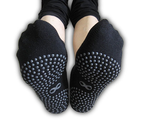 10. Non Slip Skid Socks with Grips