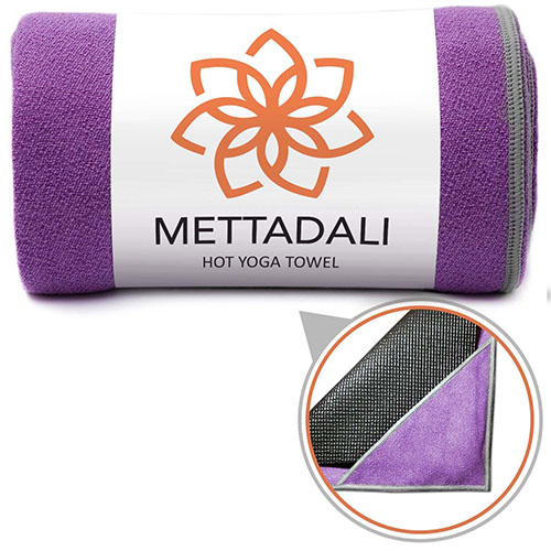 7. Mettadali Yoga Towel, NEW Anchor Fit Corners