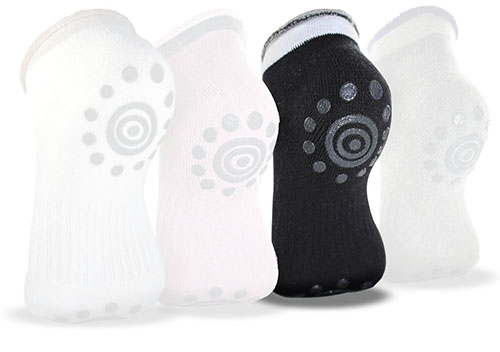 2. Best Non Slip Skid Yoga Pilates Socks