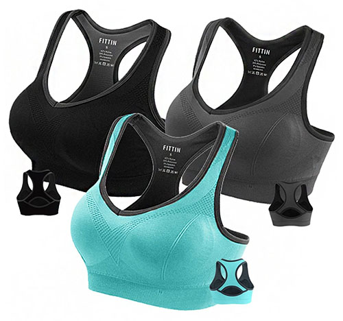 3. Bra Padded Seamless High Impact Support