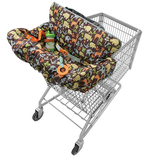 3. Infantino Compact 2-in-1 Shopping Cart Cover