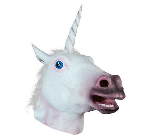 1. Sunxue Halloween Unicorn Animal Mask