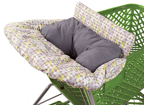 1. Summer Infant 2-in-1 cushy cart cover and seat positioner