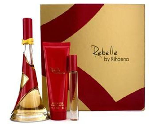 7. Rihanna Rebelle for Women 3 Piece Gift Set