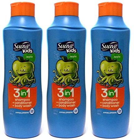 10. Suave Kids 3 in 1 Shampoo