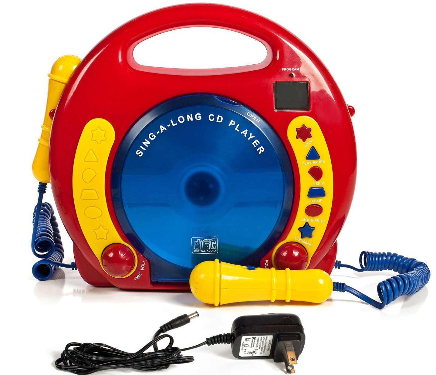 2. Portable sing along CD/USB/SD player anti-skip