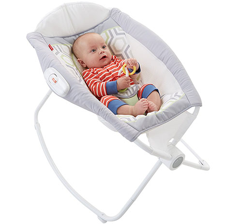 5. fisher-price newborn rock ‘n play sleeper geo meadow