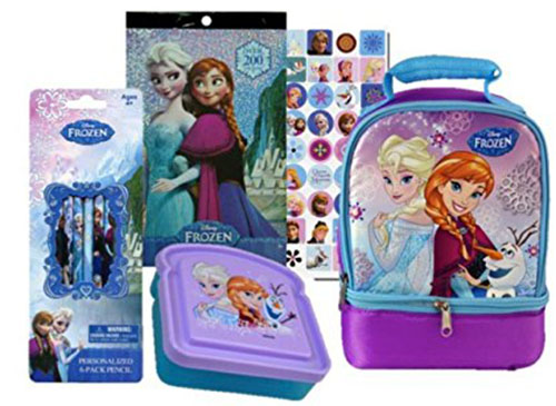 10. Disney's Lunch Bag and Sticker Combination Set 