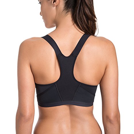 7. High Impact Padded Racerback Ultra Support Cool Pro Sports Bra