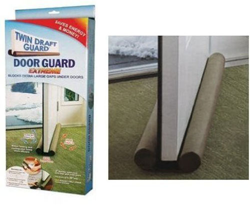 1. Twin Draft Energy Saving Under Door Draft Stopper