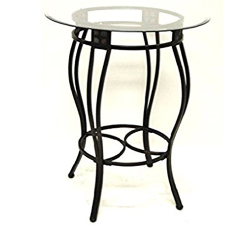 8. Boraam 70416 Beau Metal Pub Table