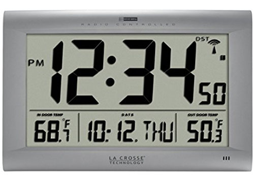 9. La Crosse Technology 513-1311OT Jumbo Atomic Clock
