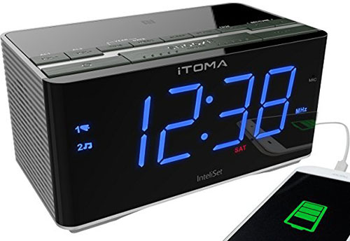 4. iTOMA Radio Alarm Clock