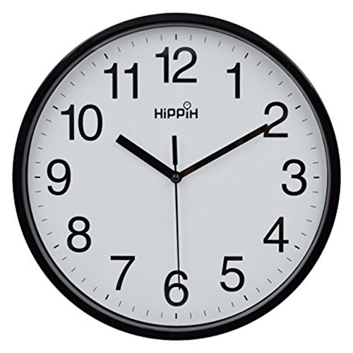 3. Silent Quartz Decorative Wall Clock