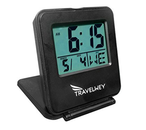 6. Digital Travel Alarm Clock