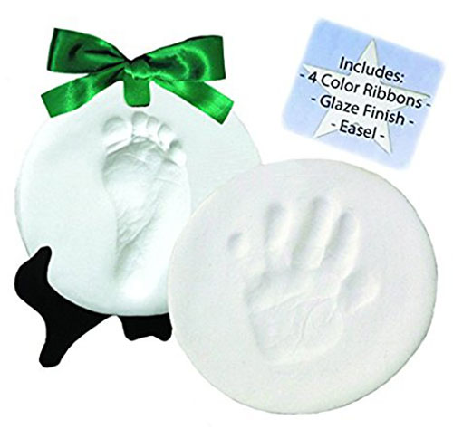 5. DELUXE Clay Hand Print & Footprint Keepsake Kit