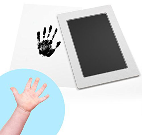 9. Baby Safe Ink Pad: Clean-Touch Baby Footprint & Handprint Kit