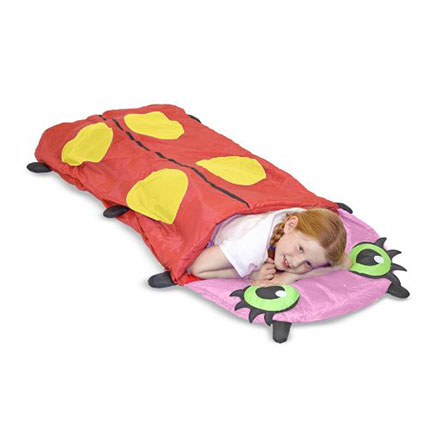 8. Melissa & Doug Mollie Ladybug Sleeping Bag