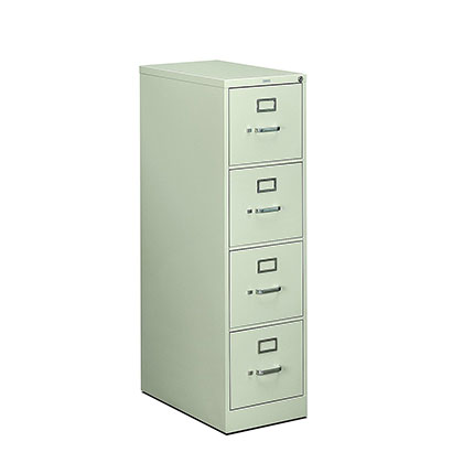9. HON 4-Drawer Filing Cabinet with Lock (H514)