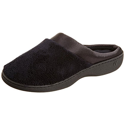 5. Isotoner Women’s Microterry Cuff Clog Slipper