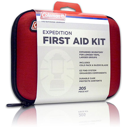 5. Coleman First Aid Kit for Emergencies (205-Pieces)