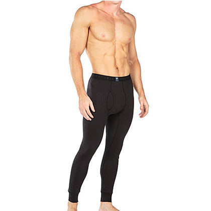 8. TexereSilk Men’s Organic Thermal Underwear Pants