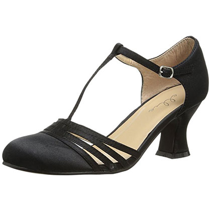 1. Ellie Shoes Women’s 254 Lucille Dress Pump