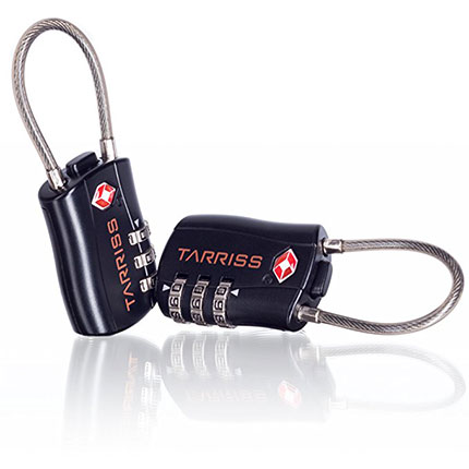 8. Tarriss Travel Gear TSA Lock (2 Pack)