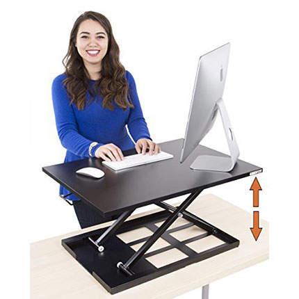 1. Stand Steady Black X-Elite Pro Adjustable Desk