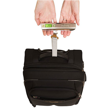 9. Swisste Luggage Scale w/Tape Measure