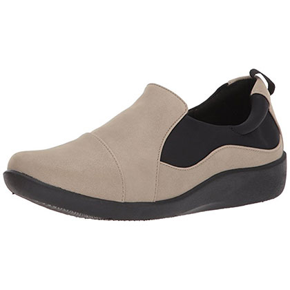 8. Clarks Women’s Paz Slip-On Loafer (CloudSteppers Sillian)