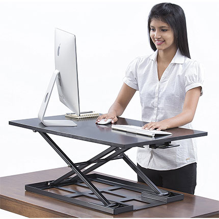 2. Deskool Table jack Standing desk converter