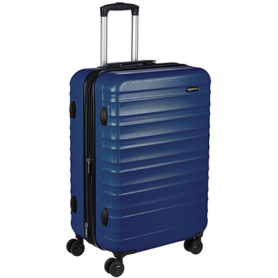 8. AmazonBasics Hardside Spinner Luggage (24-inch)