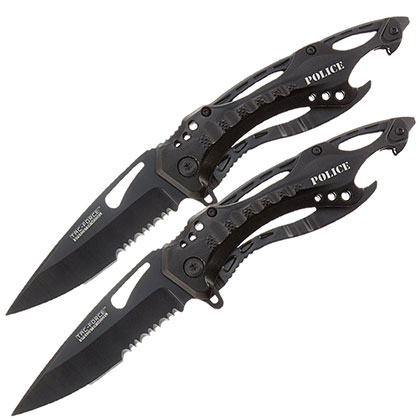 1. TAC FORCE TF-705BK Folding Knife (Black-2pack)